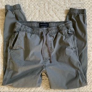 American eagle khaki joggers